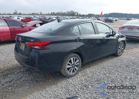 2020 Nissan Versa Sv Xtronic Cvt z USA, uszkodzony, nr VIN 3N1CN8EV1LL856290